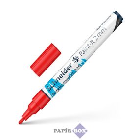   Dekormarker, akril, 2 mm, SCHNEIDER "Paint-It 310", piros
