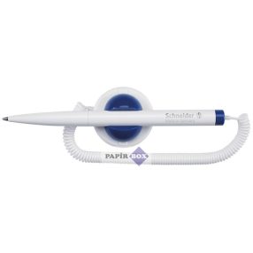   Ügyféltoll, SCHNEIDER "Klick-Fix Pen", fehér-kék