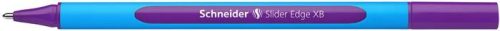 Golyóstoll, 0,7 mm, kupakos, SCHNEIDER "Slider Edge XB", lila