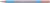 Golyóstoll, 0,7 mm, kupakos, SCHNEIDER "Slider Edge XB Pastel", halvány piros