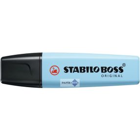   Szövegkiemelő, 2-5 mm, STABILO "BOSS original Pastel", jeges kék