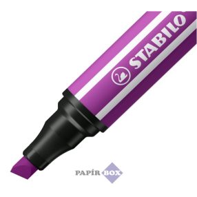   Rostirón, 1-5 mm, vágott hegy, STABILO "Pen 68 MAX", lila