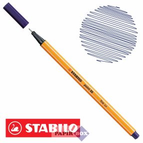   Tűfilc, 0,4 mm, STABILO "Point 88", éjkék, 88/22