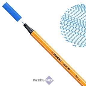   Tűfilc, 0,4 mm, STABILO "Point 88", ultramarin, 88/32