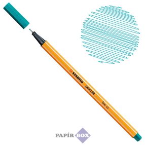   Tűfilc, 0,4 mm, STABILO "Point 88", türkiz, 88/51