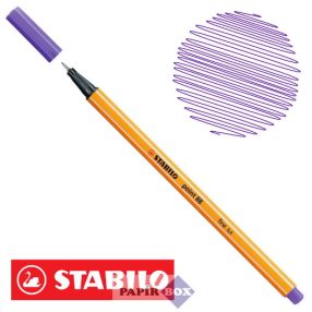   Tűfilc, 0,4 mm, STABILO "Point 88", sötétlila, 88/55