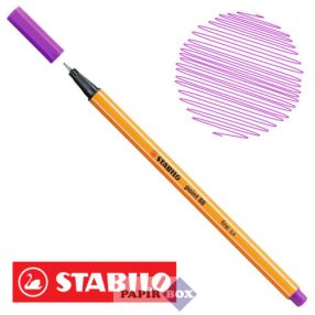 Tűfilc, 0,4 mm, STABILO "Point 88", lila, 88/58