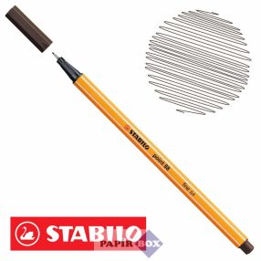   Tűfilc, 0,4 mm, STABILO "Point 88", umbrabarna, 88/65