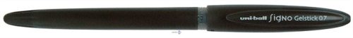 Zseléstoll, 0,4 mm, kupakos, UNI "UM-170 Signo Gelstick", fekete