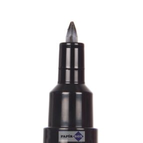 Dekormarker, 0,7-1,0 mm, UNI "Posca PC-1M", fekete