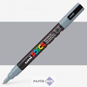   Dekormarker, 0,9-1,3 mm, UNI "Posca PC-3M", palaszürke