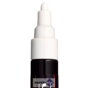 Dekormarker, 1,8-2,5 mm, UNI "Posca PC-5M", fehér