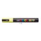 Dekormarker, 1,8-2,5 mm, UNI "Posca PC-5M", napsárga