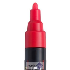 Dekormarker, 1,8-2,5 mm, UNI "Posca PC-5M", piros