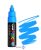 Dekormarker, 4,5-5,5 mm, UNI "Posca PC-7M", világoskék