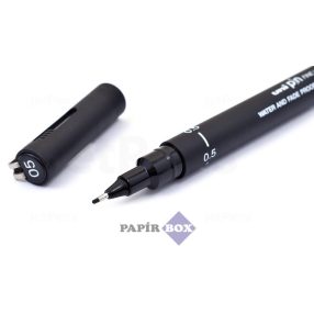 Rajzmarker, 0,5 mm, UNI PIN, fekete