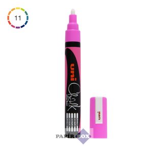   Krétamarker, 1,8-2,5 mm, UNI "PWE-5M", fluor rózsaszín