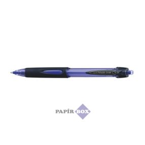   Golyóstoll, 0,4 mm, nyomógombos, UNI "SN-220 Powertank", kék