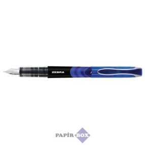 Töltőtoll, 0,6 mm, ZEBRA "Fountain pen", kék