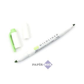   Szövegkiemelő, 1,0/3,5 mm, kétvégű ZEBRA "Mildliner Cool & Refined" zöld