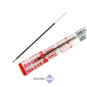 Golyóstollbetét, 0,21 mm, ZEBRA "SH", piros