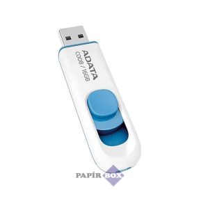 Pendrive, 16GB, USB 2.0, ADATA "C008", fehér