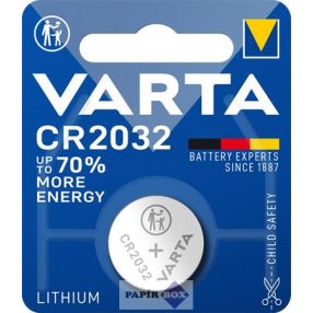 Gombelem, CR2032, 1 db, VARTA
