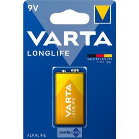 Elem, 9V, 1 db, VARTA "Longlife"