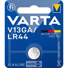 Gombelem, V13GA/LR44/A76, 1 db, VARTA