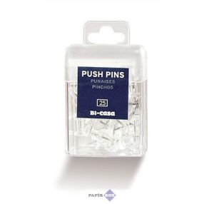 Térképtű, 25 db, átlátszó