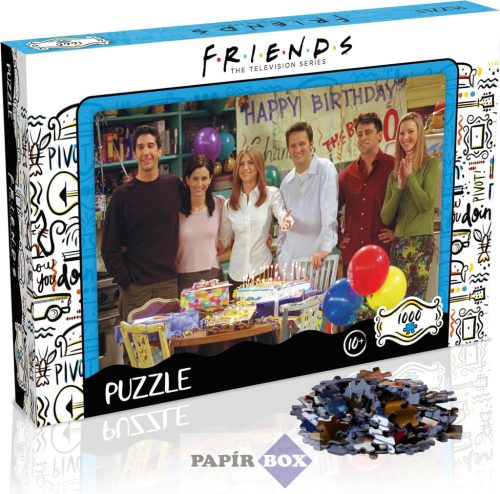 Puzzle, 1000 db-os, Friends - Happy Birthday