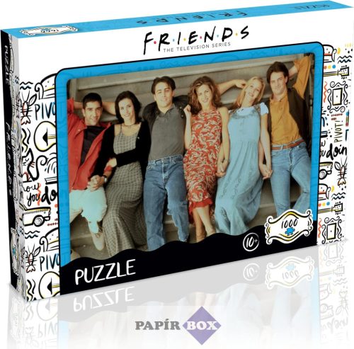 Puzzle, 1000 db-os, Friends - Stairs