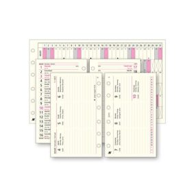 Gyűrűs kalendárium betétlapok