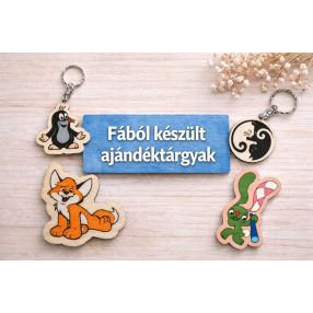 Fából készült ajándéktárgyak