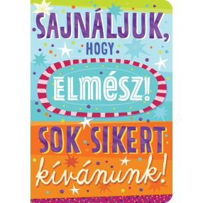 Sok szerencsét (búcsúztatóra)