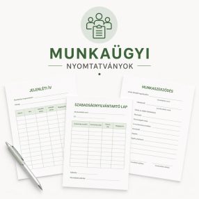 Munkaügyi nyomtatványok