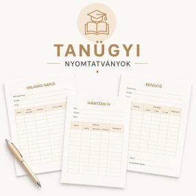 Tanügyi nyomtatványok