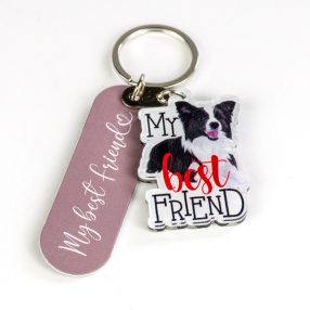 My best friend kulcstartó