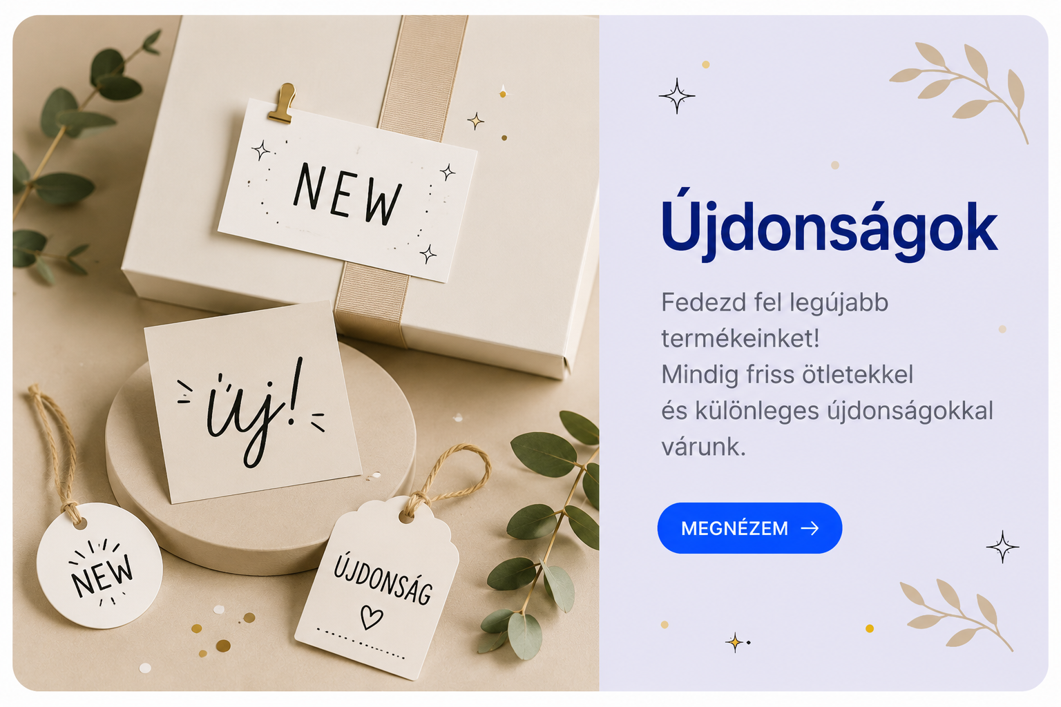 Újdonságok